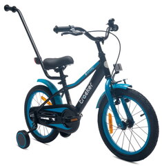 Велосипед для мальчика 16 дюймов Tracker bike neon blue цена и информация | Балансировочные велосипеды | pigu.lt