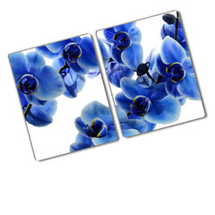 Pjaustymo lentelė Mėlyna orchidėja, 2x40x52 cm, 2 vnt. kaina ir informacija | Pjaustymo lentelės | pigu.lt
