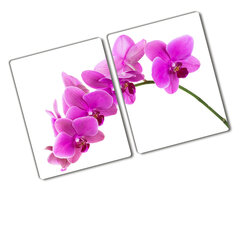 Pjaustymo lentelė Rožinė orchidėja, 2x40x52 cm, 2 vnt. kaina ir informacija | Pjaustymo lentelės | pigu.lt