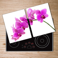 Pjaustymo lentelė Rožinė orchidėja, 2x40x52 cm, 2 vnt. kaina ir informacija | Pjaustymo lentelės | pigu.lt