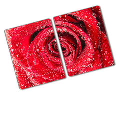 Pjaustymo lentelė Vandens lašų rožė, 2x40x52 cm, 2 vnt. kaina ir informacija | Pjaustymo lentelės | pigu.lt