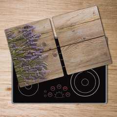 Pjaustymo lentelė Levandų mediena, 2x40x52 cm, 2 vnt. kaina ir informacija | Pjaustymo lentelės | pigu.lt