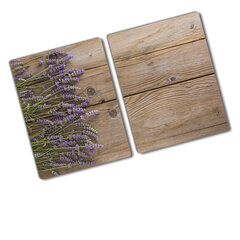 Pjaustymo lentelė Levandų mediena, 2x40x52 cm, 2 vnt. kaina ir informacija | Pjaustymo lentelės | pigu.lt
