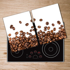 Pjaustymo lentelė Kavos pupelės, 2x40x52 cm, 2 vnt. kaina ir informacija | Pjaustymo lentelės | pigu.lt