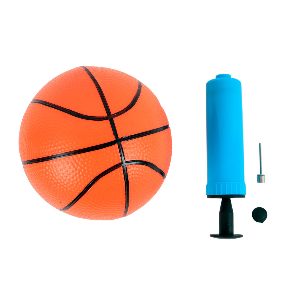 Krepšinio lentos rinkinys su kamuoliu ir pompa Summer Sport, 45 x 30 cm kaina ir informacija | Krepšinio lentos | pigu.lt
