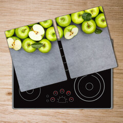 Pjaustymo lentelė Žalieji obuoliai, 2x40x52 cm, 2 vnt. цена и информация | Разделочная доска | pigu.lt