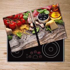 Pjaustymo lentelė Itališkas maistas, 2x40x52 cm, 2 vnt. kaina ir informacija | Pjaustymo lentelės | pigu.lt