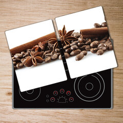 Pjaustymo lentelė Cinamoninės kavos pupelės, 2x40x52 cm, 2 vnt. kaina ir informacija | Pjaustymo lentelės | pigu.lt