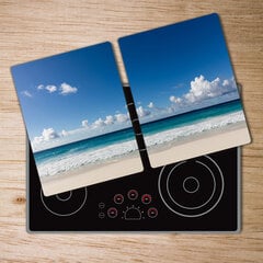 Pjaustymo lentelė Seišelių paplūdimys, 2x40x52 cm, 2 vnt. kaina ir informacija | Pjaustymo lentelės | pigu.lt