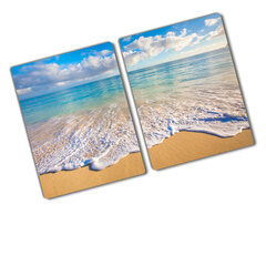 Pjaustymo lentelė Paplūdimys Havajuose, 2x40x52 cm, 2 vnt. kaina ir informacija | Pjaustymo lentelės | pigu.lt