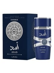 Lattafa Asad Zanzibar Eau de Parfum для мужчин 100 мл цена и информация | Мужские духи | pigu.lt