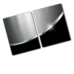 Pjaustymo lentelė Metalinis juodas, 2x40x52 cm, 2 vnt. kaina ir informacija | Pjaustymo lentelės | pigu.lt