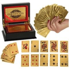 Auksu dengtų kortų kaldė su dėžute kaina ir informacija | Stalo žaidimai, galvosūkiai | pigu.lt