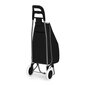 Pirkinių vežimėlis su Modern home, juodas kaina ir informacija | Pirkinių krepšiai | pigu.lt