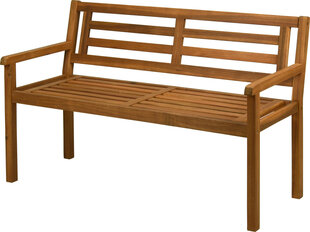 Садовая скамейка Acacia FSC F1, коричневая цена и информация | Садовые скамейки | pigu.lt