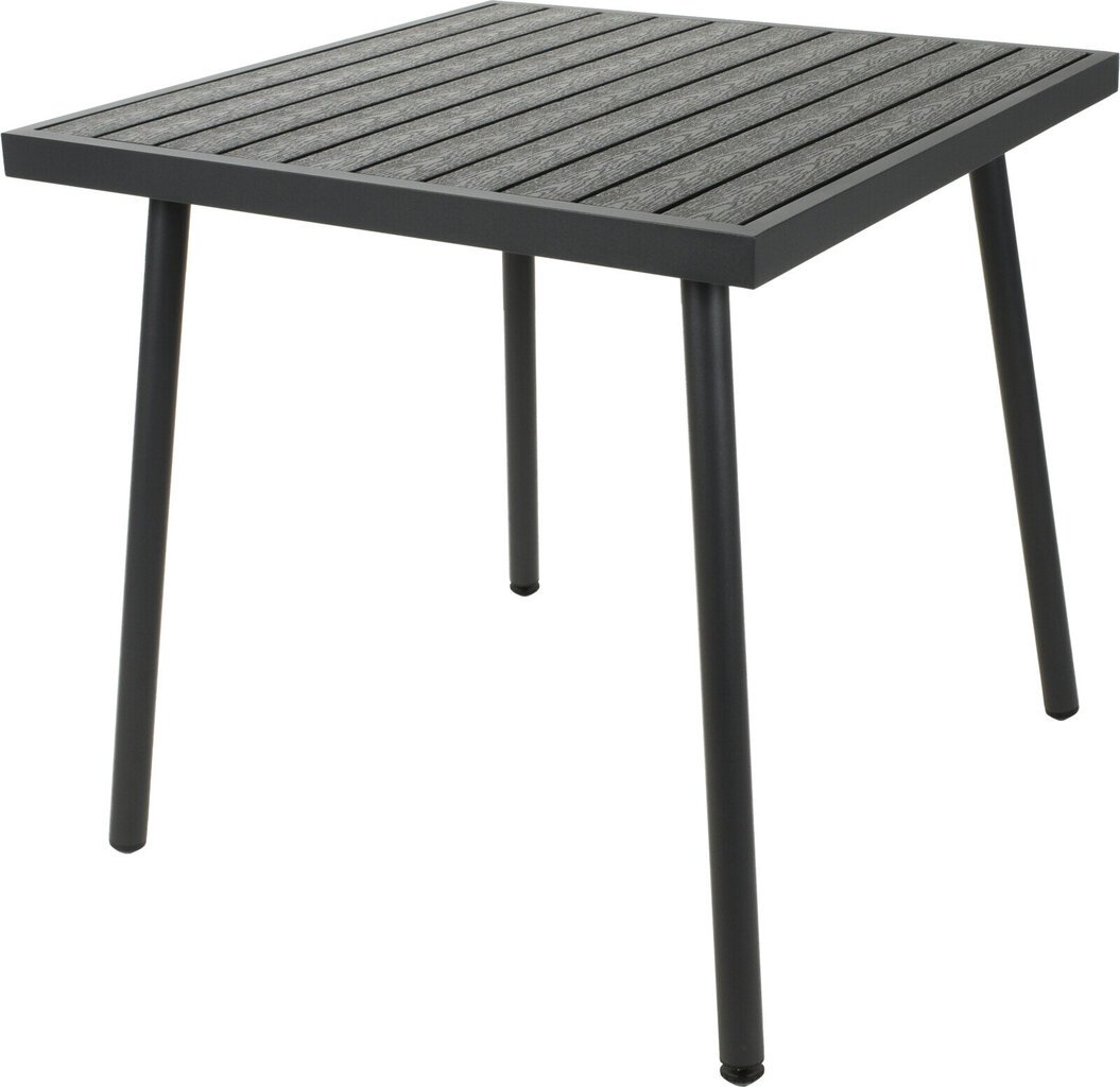 Lauko staliukas, juodas kaina ir informacija | Lauko stalai, staliukai | pigu.lt