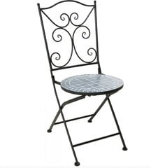 Уличный стул Bistro 38x38x90 см, черный цена и информация | Садовые стулья, кресла, пуфы | pigu.lt