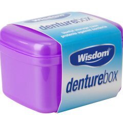 Dėžutė protezams laikyti Wisdom Denturebox, 1 vnt цена и информация | Зубные щетки, пасты | pigu.lt