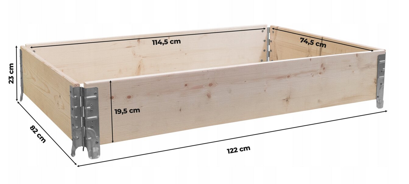 Mini šiltnamis Aga, 120 x 80 x 20 cm kaina ir informacija | Šiltnamiai | pigu.lt