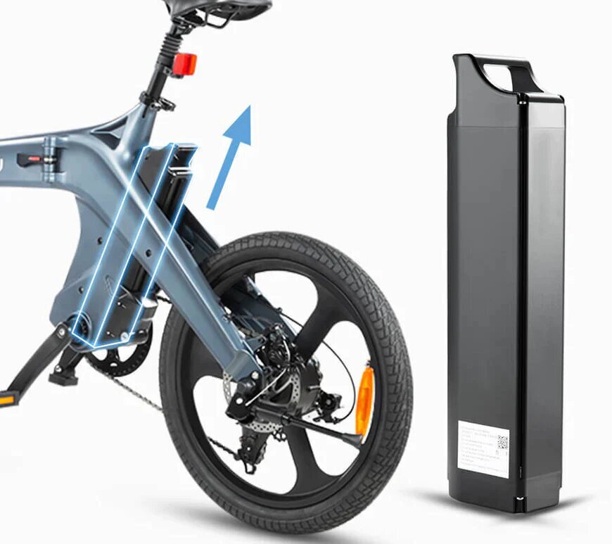 Elektrinis dviratis DYU T1, 20", pilkas kaina ir informacija | Elektriniai dviračiai | pigu.lt