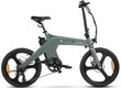 Elektrinis dviratis DYU T1, 20", žalias kaina ir informacija | Elektriniai dviračiai | pigu.lt