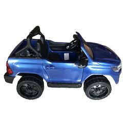 Одноместный детский электромобиль Toyota Hilux, синий цена и информация | Электромобили для детей | pigu.lt