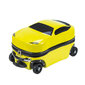 Vaikiškas lagaminas Mašina, geltonas kaina ir informacija | Lagaminai, kelioniniai krepšiai | pigu.lt