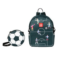 Vaikiška kuprinė Smart Mama Futbolas, mėlyna kaina ir informacija | Kuprinės mokyklai, sportiniai maišeliai | pigu.lt