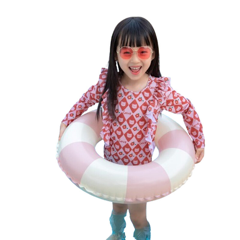 Pripučiamas plaukimo ratas Smart Mama, 58 cm, rožinis цена и информация | Pripučiamos ir paplūdimio prekės | pigu.lt