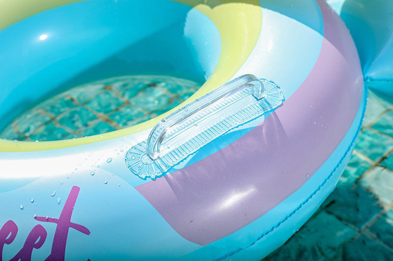 Pripučiamas plaukimo ratas Smar Mama Mickey, 52 x 25 cm, mėlynas kaina ir informacija | Pripučiamos ir paplūdimio prekės | pigu.lt