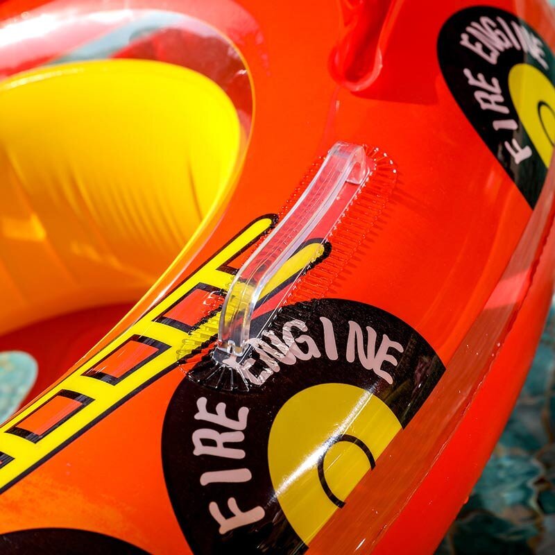 Pripučiamas plaukimo ratas Smart Mama Gaisrinė mašina, 49 x 70 cm, įvairių spalvų kaina ir informacija | Pripučiamos ir paplūdimio prekės | pigu.lt
