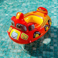 Pripučiamas plaukimo ratas Smart Mama Gaisrinė mašina, 49 x 70 cm, įvairių spalvų цена и информация | Надувные и пляжные товары | pigu.lt