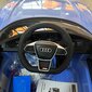Vienvietis vaikiškas elektromobilis Audi e-tron GT RS, mėlynas kaina ir informacija | Elektromobiliai vaikams | pigu.lt