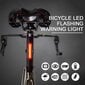 Galinė įkraunama lempa dviračiui Saferide, raudona kaina ir informacija | Žibintai ir atšvaitai dviračiams | pigu.lt