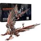Metalinė dėlionė 3D modelis Firestorm Dragon Piececool, 203 d. цена и информация | Konstruktoriai ir kaladėlės | pigu.lt