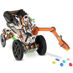 Medinis mechaninis 3D žaislas Space Rover Smartivity, 197 d. цена и информация | Конструкторы и кубики | pigu.lt