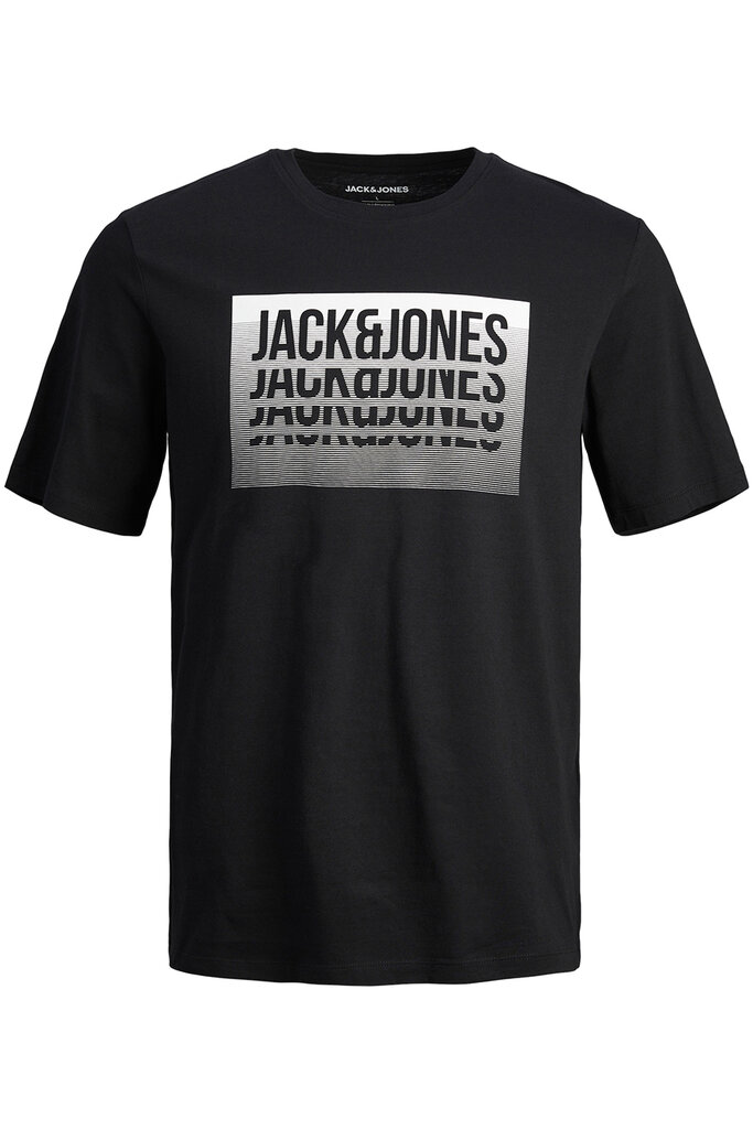 Marškinėliai vyrams Jack & Jones, juodi цена и информация | Vyriški marškinėliai | pigu.lt