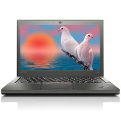 Lenovo ThinkPad X260 12.5 1366x768 i5-6200U 8GB 1TB SSD WIN10Pro RENEW [refurbished] цена и информация | Ноутбуки | pigu.lt