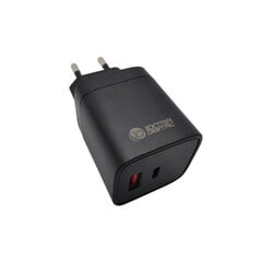 Зарядное устройство GaN USB Type-C, USB Type-A: 45 Вт, PPS цена и информация | Зарядные устройства для телефонов | pigu.lt