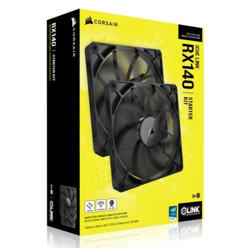 Corsair iCue Link RX140 (CO-9051012-WW) цена и информация | Kompiuterių ventiliatoriai | pigu.lt