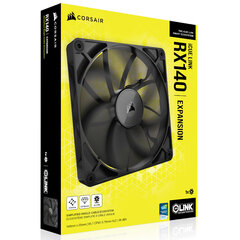 Corsair iCue Link RX140 (CO-9051011-WW) kaina ir informacija | Kompiuterių ventiliatoriai | pigu.lt