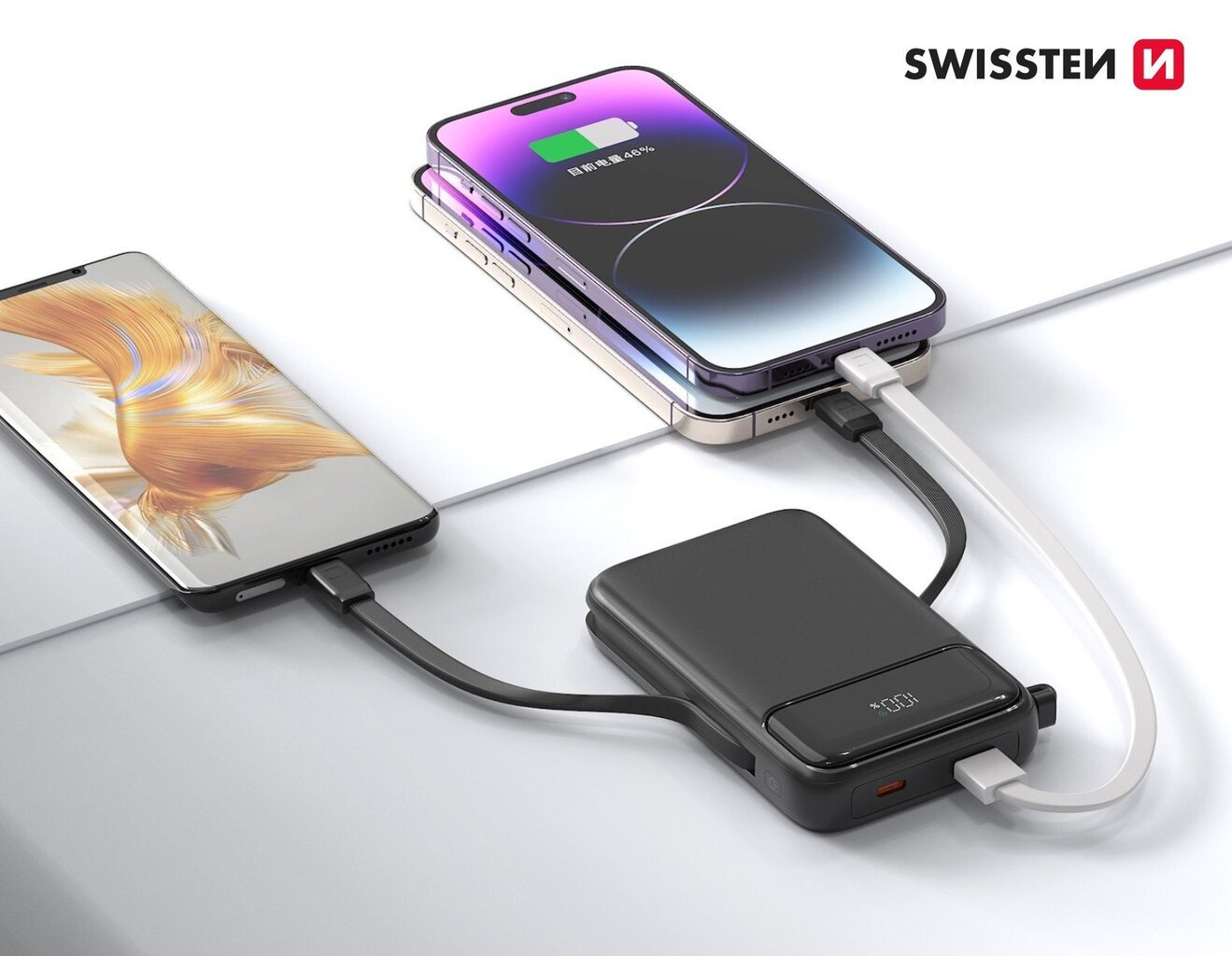 Swissten Mag, 10 000 mAh kaina ir informacija | Atsarginiai maitinimo šaltiniai (power bank) | pigu.lt