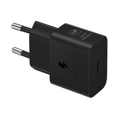 Samsung EP-T4511XBE Low Standby Зарядное устройство USB-C 45W для путешествий + 5A USB-C кабель для передачи данных Черный цена и информация | Зарядные устройства для телефонов | pigu.lt