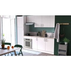 Viršutinė virtuvės spintelė Soy, 80x28x60, balta kaina ir informacija | Virtuvinės spintelės | pigu.lt