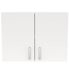 Верхний кухонный шкаф Soy, 80x28x60, белый цена и информация | Кухонные шкафчики | pigu.lt