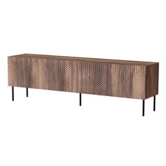 TV staliukas Cama Meble Art Deco RTV, 190,5x40x58 cm, ruda kaina ir informacija | TV staliukai | pigu.lt