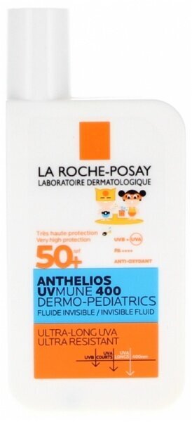 Apsauginis losjonas vaikams La Roche-Posay Anthelios Dermo-Pediatrics UVMune 400 SPF-50+, 50ml цена и информация | Kremai nuo saulės | pigu.lt