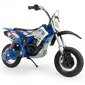Vaikiškas elektrinis motociklas Cross Battery Injusa, mėlynas kaina ir informacija | Elektromobiliai vaikams | pigu.lt