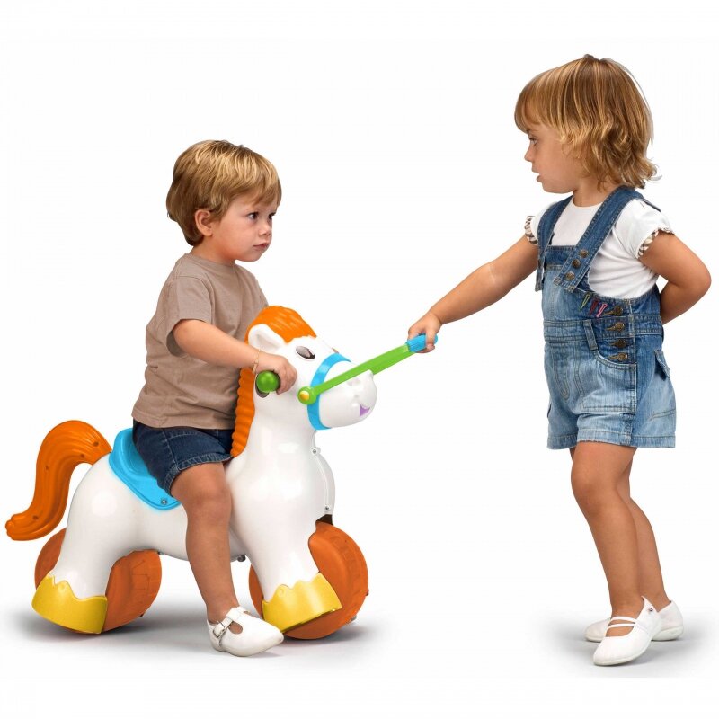 Interaktyvus supamasis arklys 2in1 Feber kaina ir informacija | Žaislai kūdikiams | pigu.lt