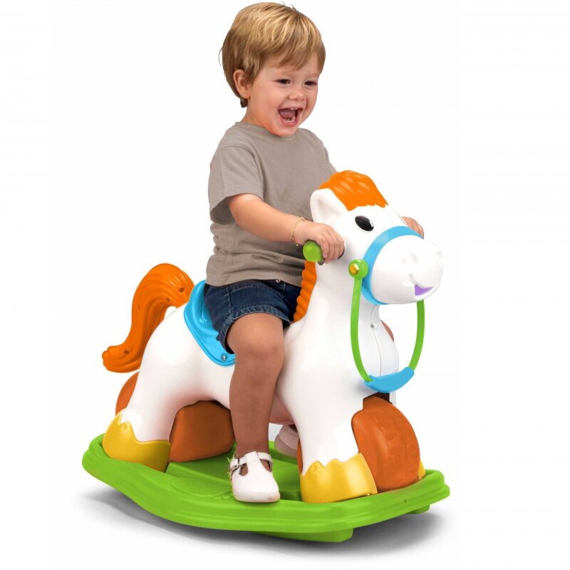 Interaktyvus supamasis arklys 2in1 Feber kaina ir informacija | Žaislai kūdikiams | pigu.lt